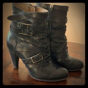 Frye Strappy Bootie